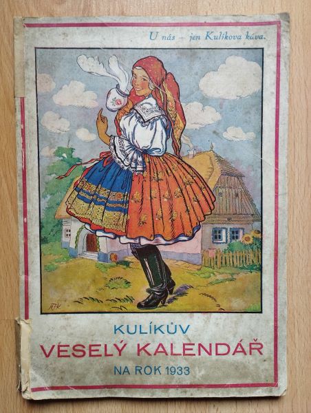 Kulíkův veselý kalendář na rok 1933