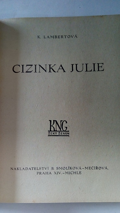 Cizinka Julie