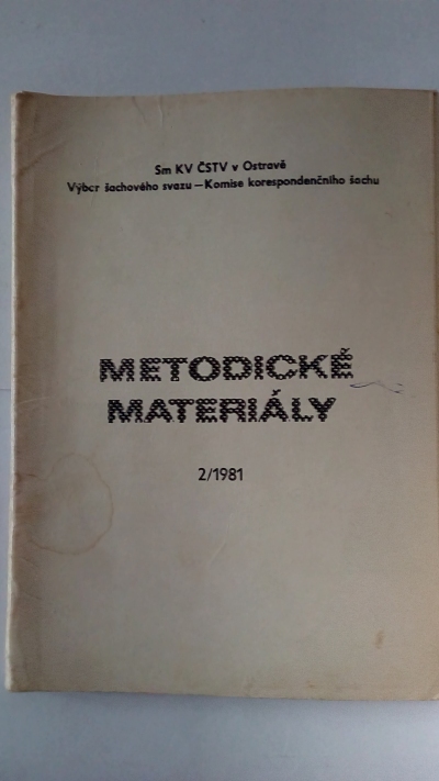 Metodické materiály 2/1981