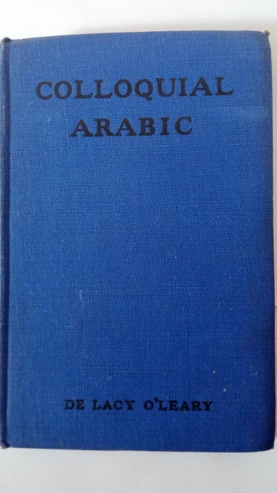 Colloquial arabic