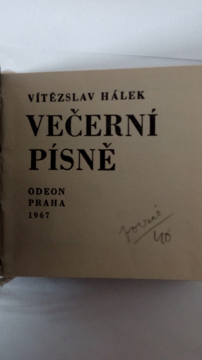 Večerní písně