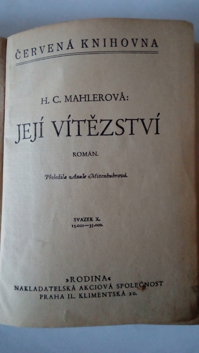 Její vítězství