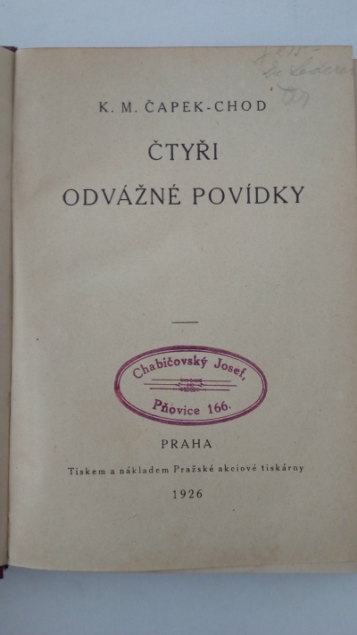 Čtyři odvážné povídky