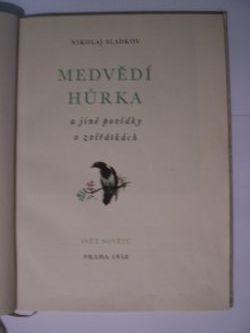 Medvědí Hůrka a jiné povídky o zvířátkách