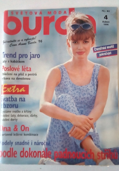 časopis Burda, č. 4/1996