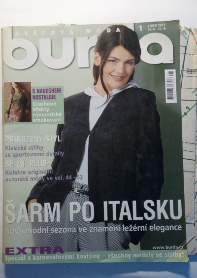 časopis Burda, č. 1/2003