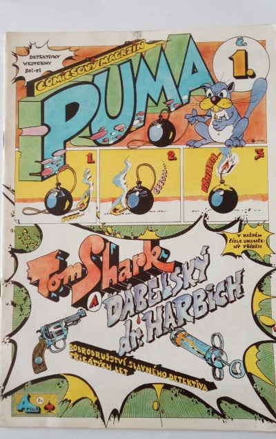 komiksový magazín Puma, č. 1
