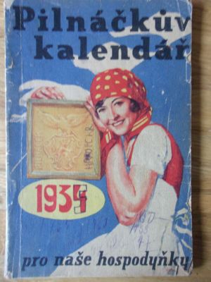 Pilnáčkův kalendář pro naše hospodyňky 1934