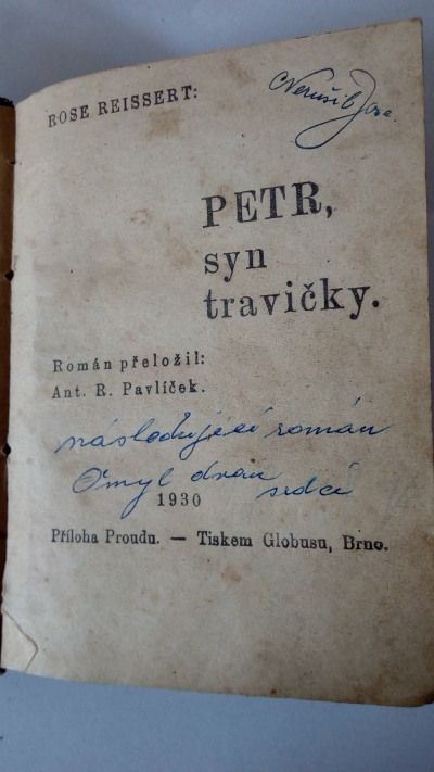 Petr, syn travičky. Omyl dvou srdcí.