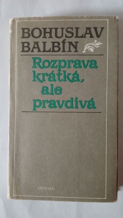 Rozprava krátká, ale pravdivá