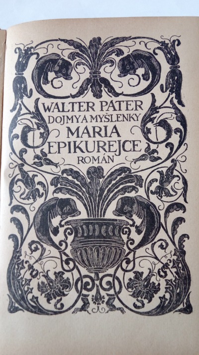 Dojmy a myšlenky Maria Epikurejce