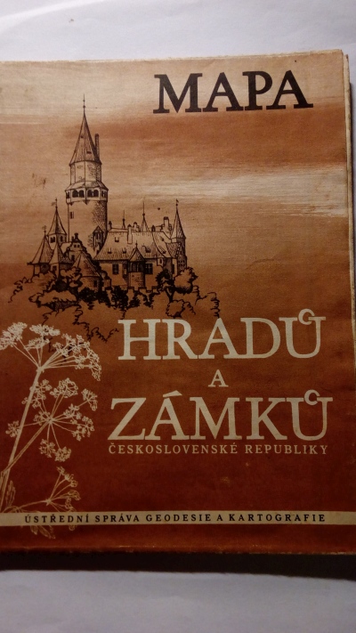 Mapy hradů a zámků Československé republiky