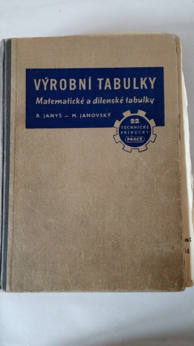 Výrobní tabulky