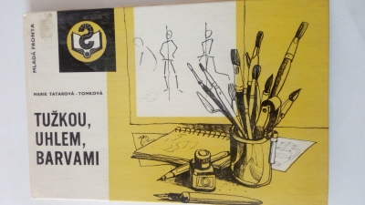 Tužkou, uhlem, barvami