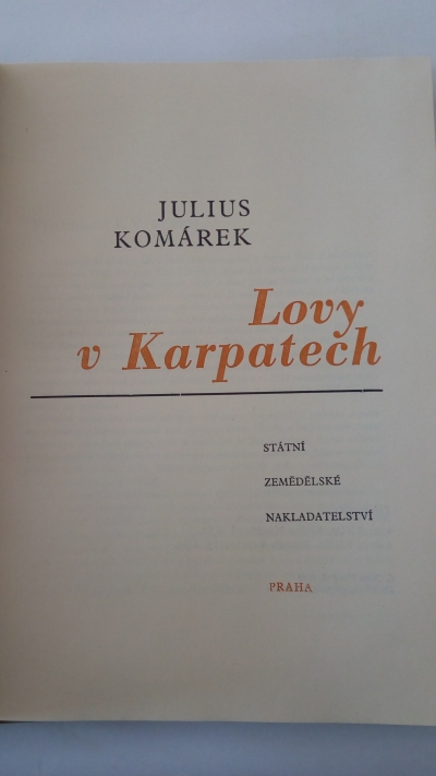 Lovy v Karpatech