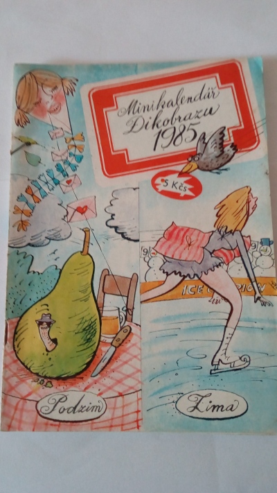 Minikalendář Dikobrazu 1985