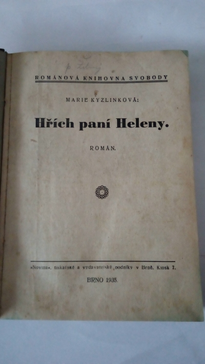Hřích paní Heleny. Karbonáři na Špilberku