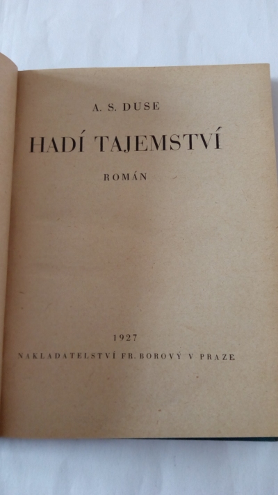 Hadí tajemství