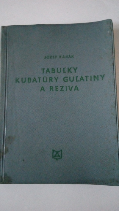Tabulky kubatůry guľatiny a reziva