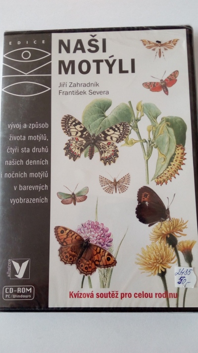 CD Naši motýli