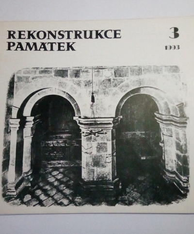 časopis Rekonstrukce památek, č. 3/1993