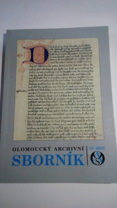 Olomoucký archivní sborník 13/2015