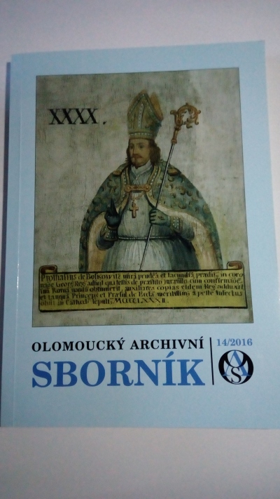 Olomoucký archivní sborník 14/2016
