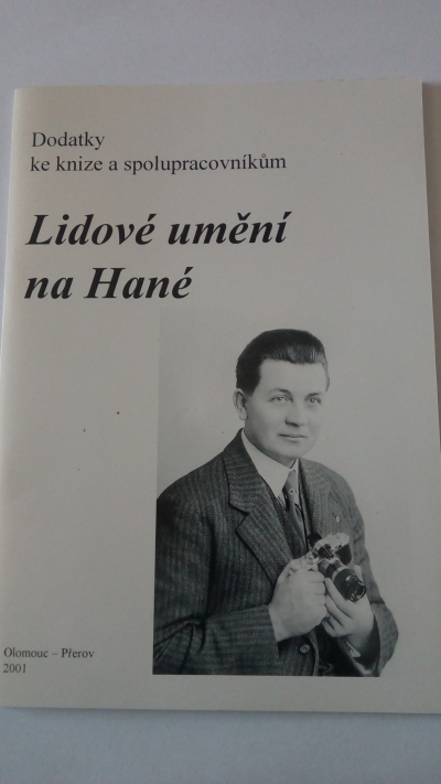Dodatky ke knize a spolupracovníkům Lidové umění na Hané