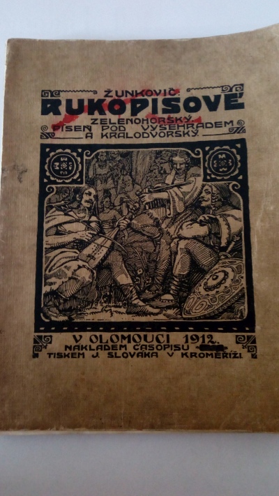 Rukopisové zelenohorský píseň pod Vyšehradem a Kralodvorský