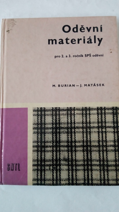 Oděvní materiály pro 2. a 3. ročník SPŠ oděvní