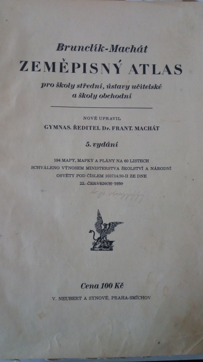 Zeměpisný atlas