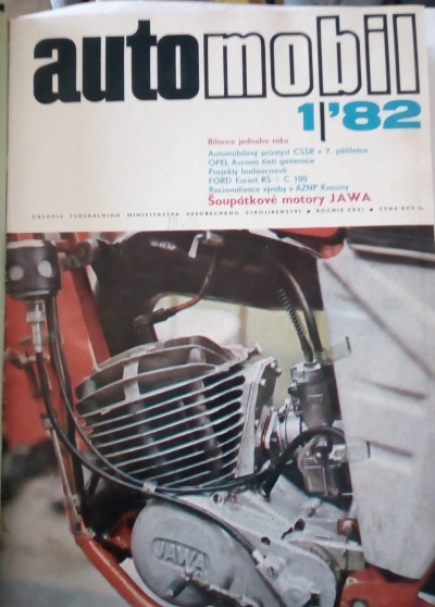 časopisy Automobil ročník 1982 a 1983
