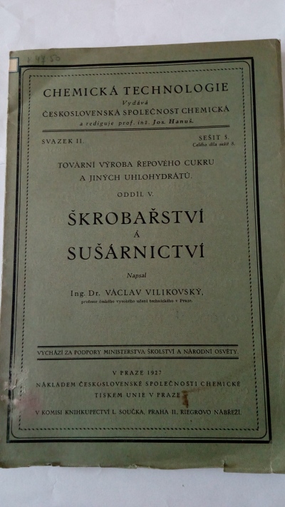 Škrobařství a sušárnictví