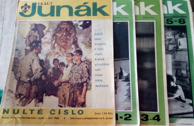 časopisy Skaut-Junák, č. 0-6