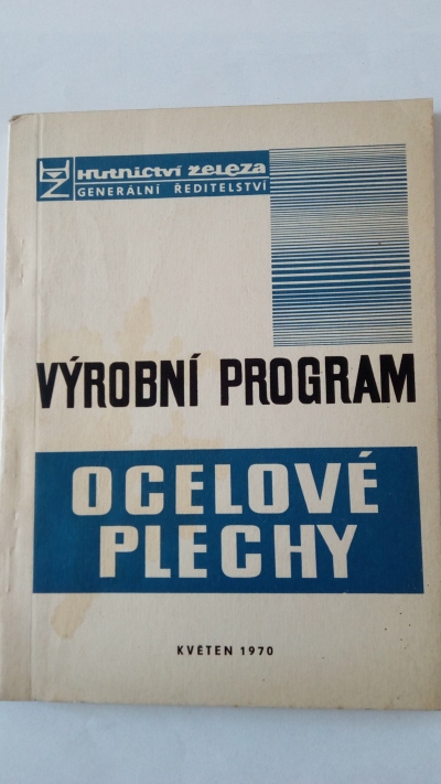 Výborní program - ocelové plechy