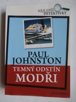 Temný odstín modři