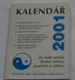Kalendář 2001 - domácí lékař v kapse...