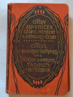 Ottův slovníček Česko-Německý a Německo-Český
