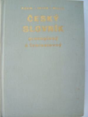 Český slovník pravopisný a tvaroslovný