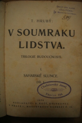 V soumraku lidstva