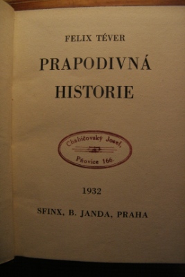 Prapodivná historie
