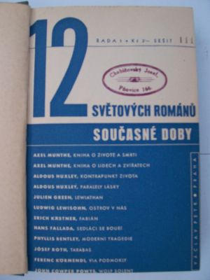 12 světových románů současné doby