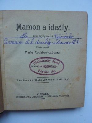Mamon a ideály