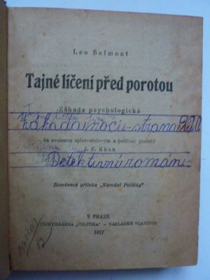 Tajné líčení před porotou. Záhada noci.