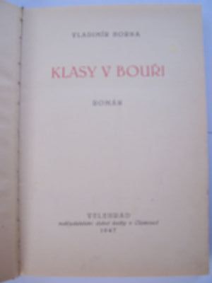 Klasy v bouři