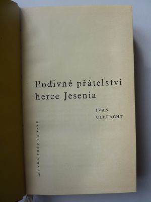 Podivné přátelství herce Jesenia