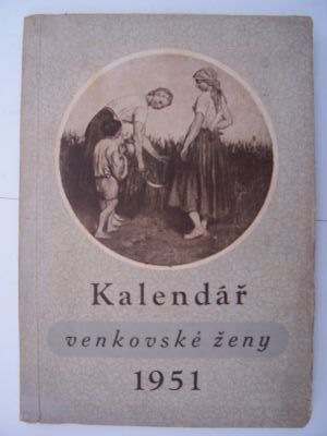 Kalendář venkovské ženy 1951