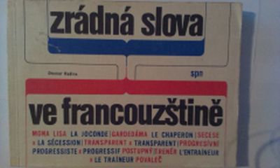 Zrádná slova ve francouzštině