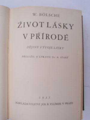 Život lásky v přírodě