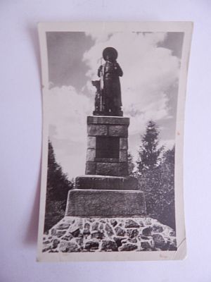 Kozinův pomník na Hrádku u Domažlic